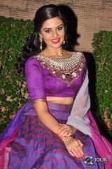 Sreemukhi at Dhanalakshmi Thalupu Thadithe Movie Audio Launch